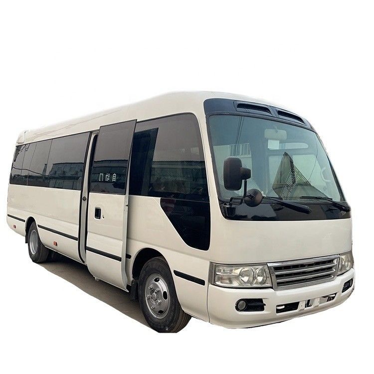 30 asientos en buen estado diesel usado Toyota Coaster Autobuses Motor de capacidad 6-8L diesel