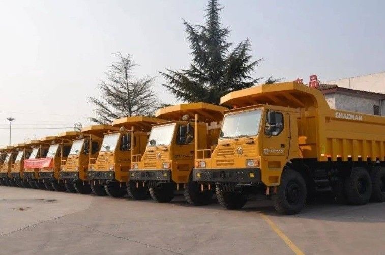 De segunda mano Shacman Liugong Mining Dump Truck 6x4 con caja de engranajes FAST de alto par