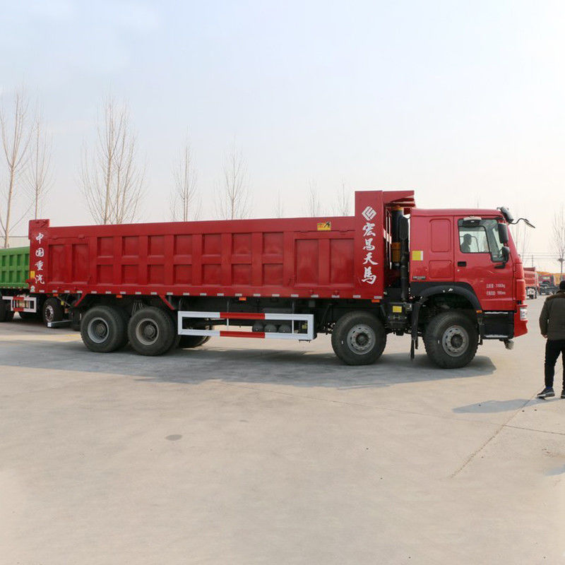 De segunda mano 380 CV 8x4 8.5m HOWO camión de basura Peso bruto del vehículo ≥30T y pantalla táctil Ninguno