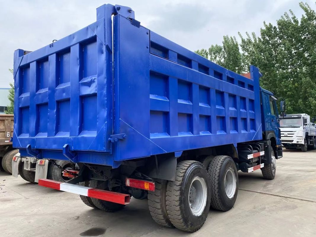 Camión de descarga de 6x4 usado como camión de desvío de 6x4 con rueda motriz 6x4 y reserva de depósito
