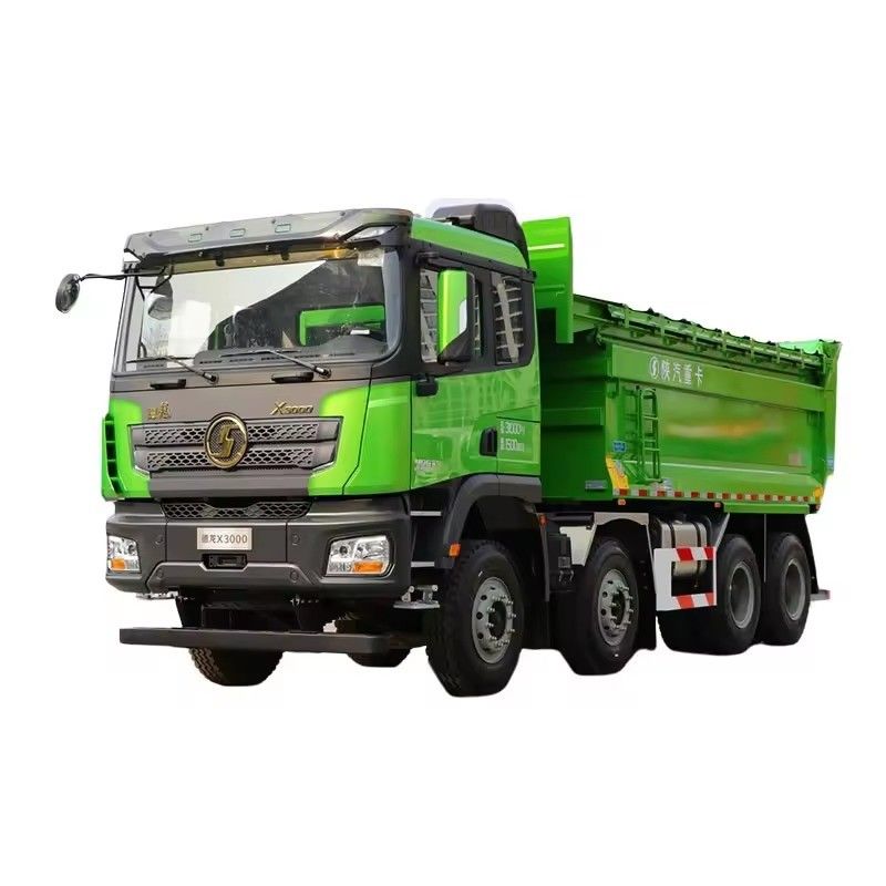 Construcción urbana SHACMAN X3000 Serie 400HP 8 * 4 camión de descarga con tipo de combustible diésel