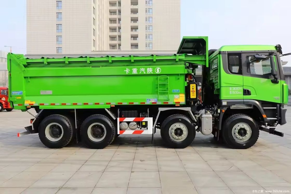Construcción urbana SHACMAN X3000 Serie 400HP 8 * 4 camión de descarga con tipo de combustible diésel