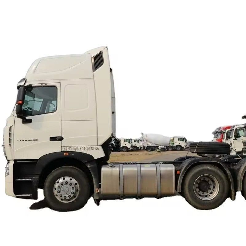Sinotruk Howo 6x4 camión tractor de 10 ruedas usado 371hp 440hp cilindros 6 neumático número 10