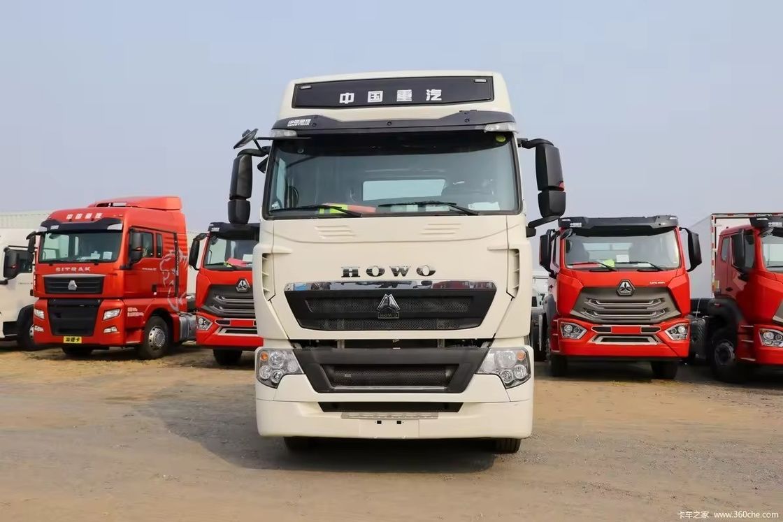 Sinotruk Howo 6x4 camión tractor de 10 ruedas usado 371hp 440hp cilindros 6 neumático número 10