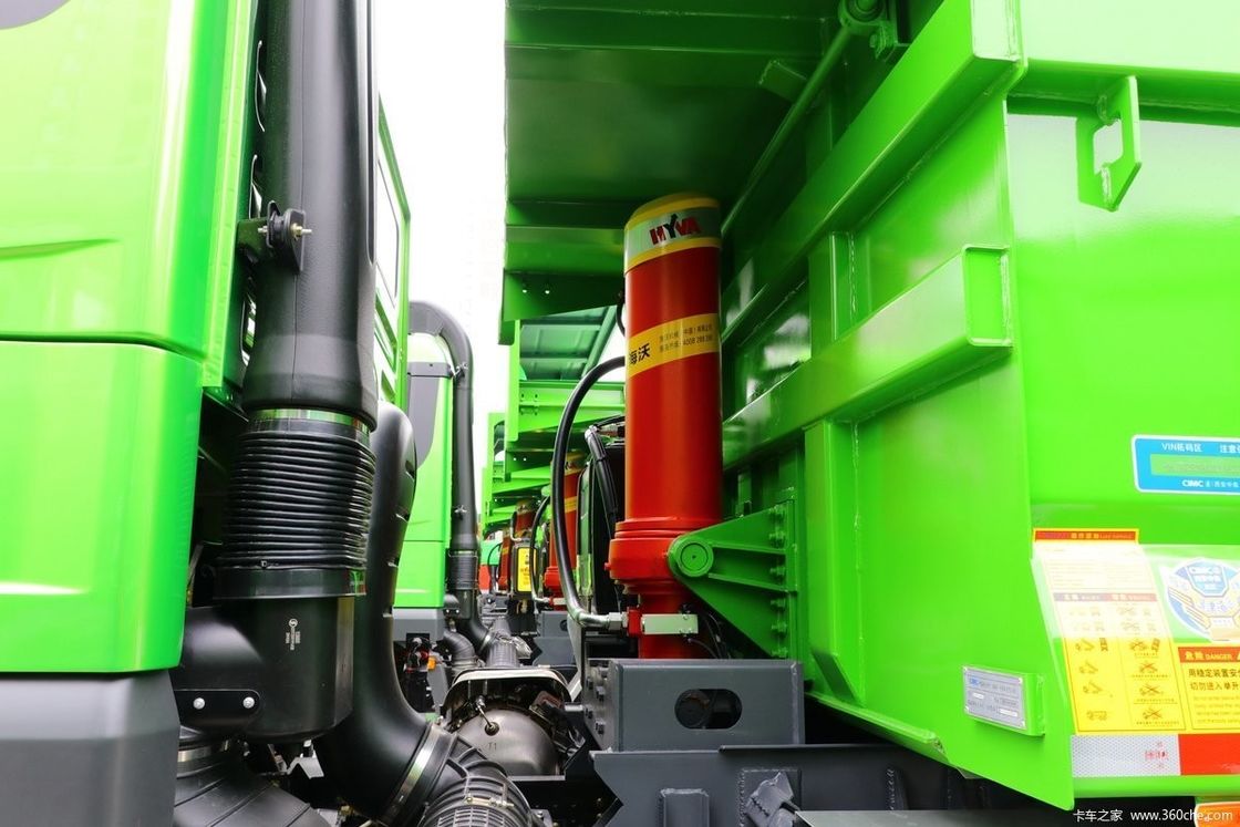 Shacman Delong X3000 camión de basura 8 * 4 400 hp utilizado para la construcción pesada versión estándar