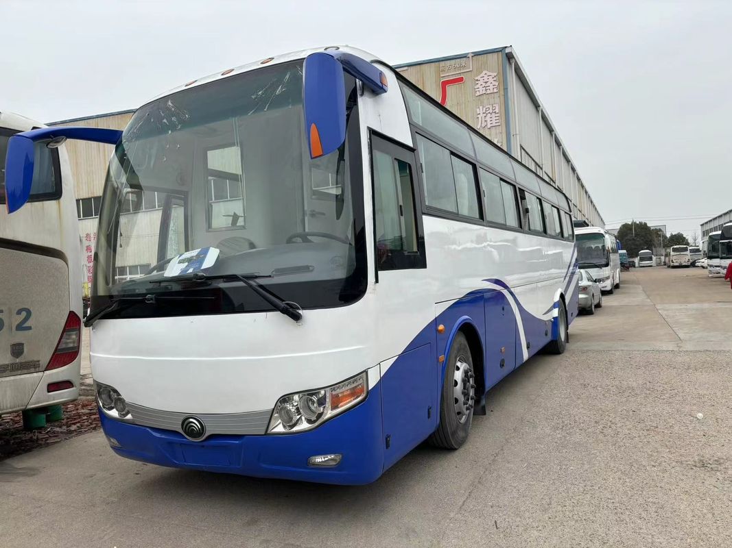 Autobuses de autobuses usados de 50 a 65 asientos equipados con aire acondicionado en Ghana Dirección a mano izquierda y motor diesel