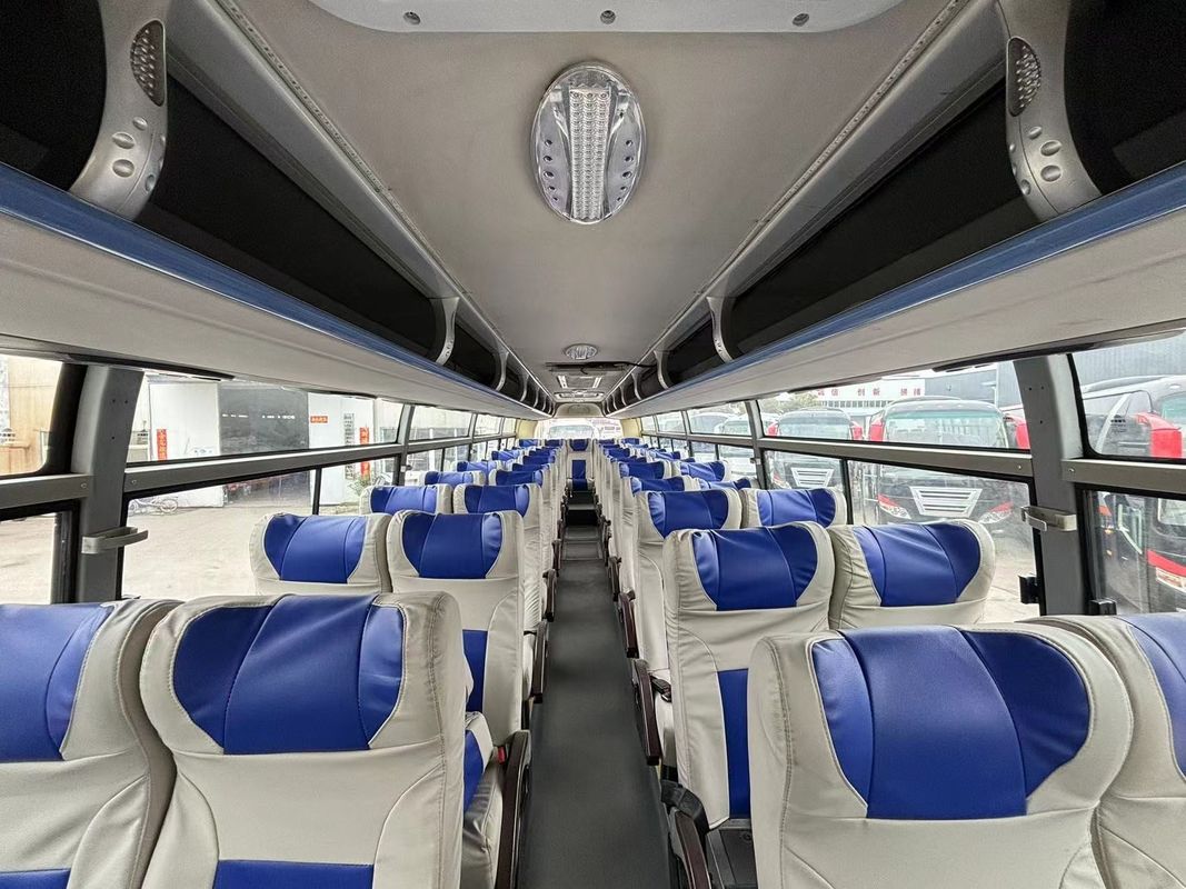 Autobuses de autobuses usados de 50 a 65 asientos equipados con aire acondicionado en Ghana Dirección a mano izquierda y motor diesel
