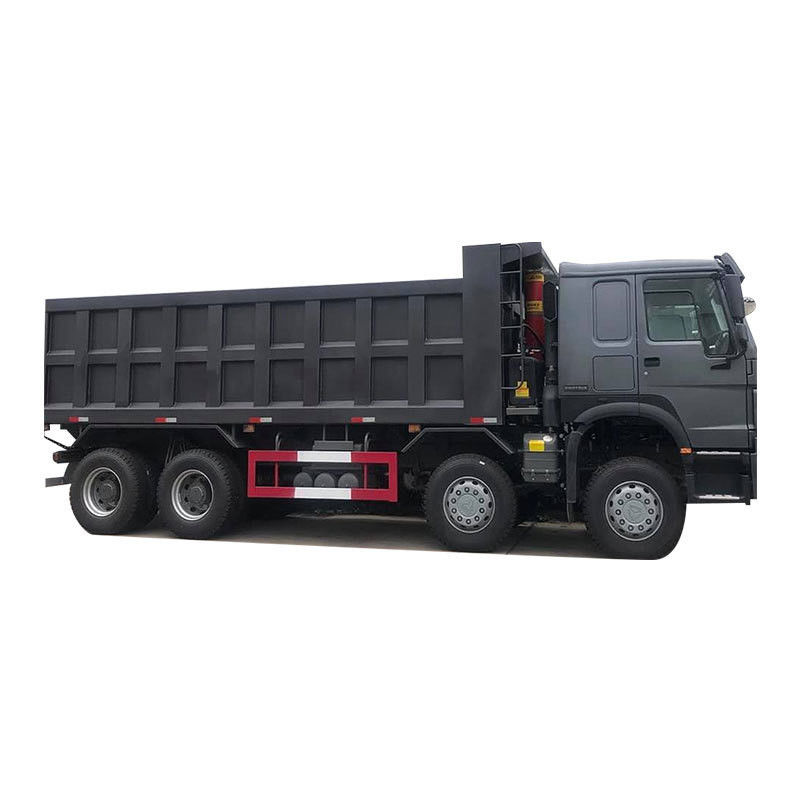 2024 Carga pesada 8*4 12 ruedas 371HP camión de descarga para el transporte de minería 2 pasajeros