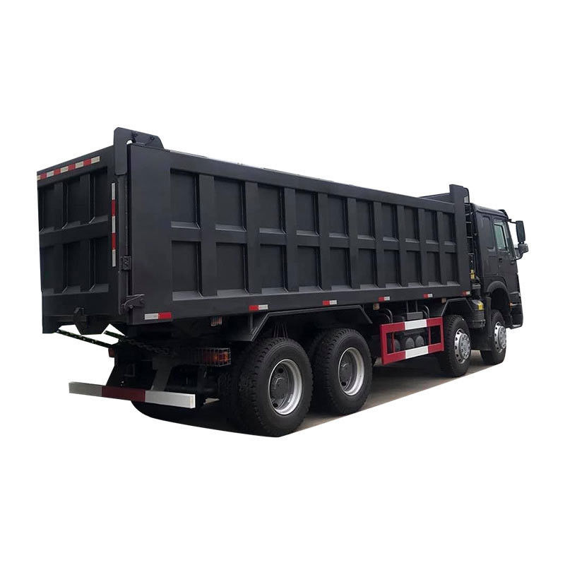 2024 Carga pesada 8*4 12 ruedas 371HP camión de descarga para el transporte de minería 2 pasajeros