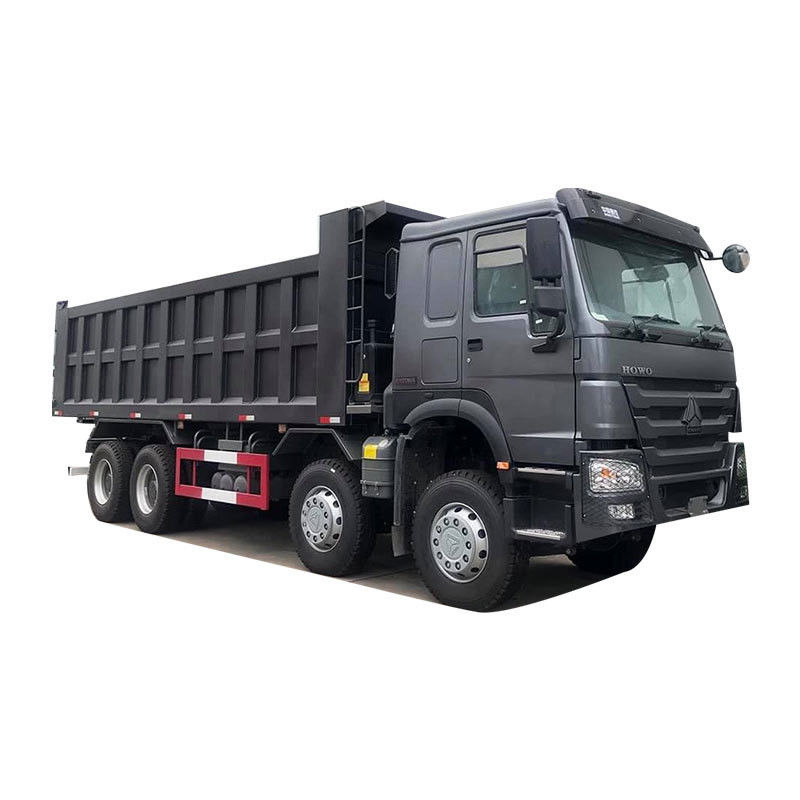 2024 Carga pesada 8*4 12 ruedas 371HP camión de descarga para el transporte de minería 2 pasajeros