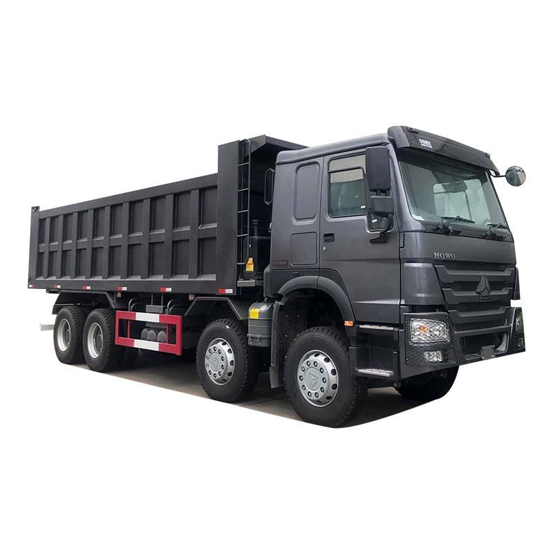 2024 Carga pesada 8*4 12 ruedas 371HP camión de descarga para el transporte de minería 2 pasajeros