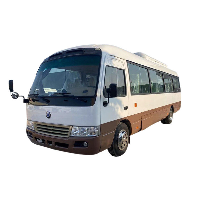 Autobús Toyota Coaster de 30 plazas usado en buen estado Diesel LHD con emisiones Euro 3