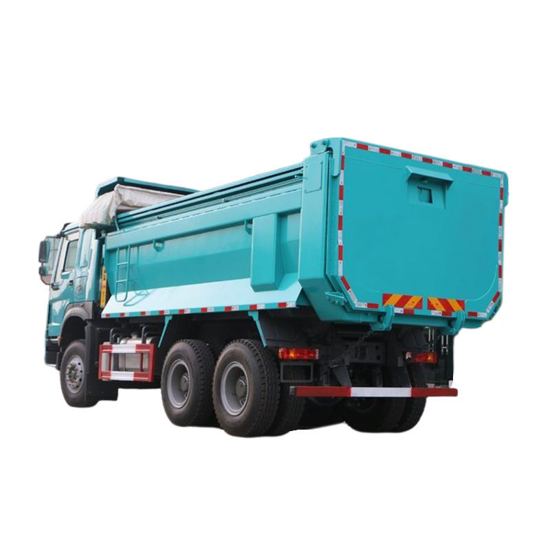 Un camión de descarga de alta capacidad de 7m3 con articulación pesada de 380 CV para construcción en 2024