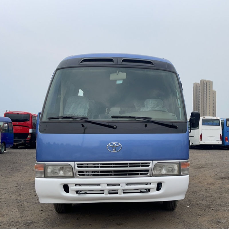Autobús turístico de lujo 25 asientos 30 asientos Minibús usado Toyo Ta Coaster