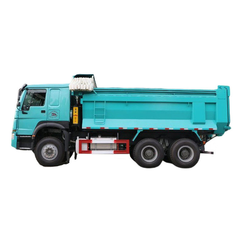 380 CV 10 ruedas 25 toneladas HOWO camión usado EuroII camión con cámara trasera