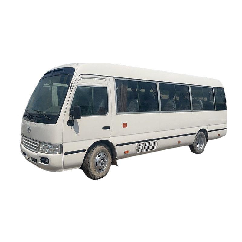 Autobús Toyota Coaster usado de 30 asientos con motor diésel y dimensiones 7005*2040*2785