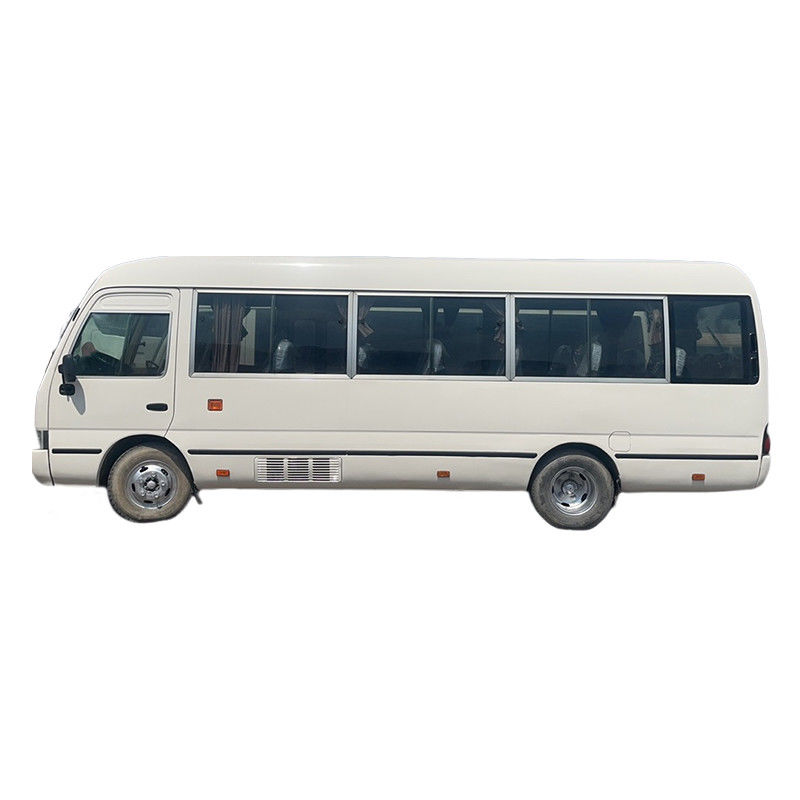 Autobús Toyota Coaster usado de 30 asientos con motor diésel y dimensiones 7005*2040*2785