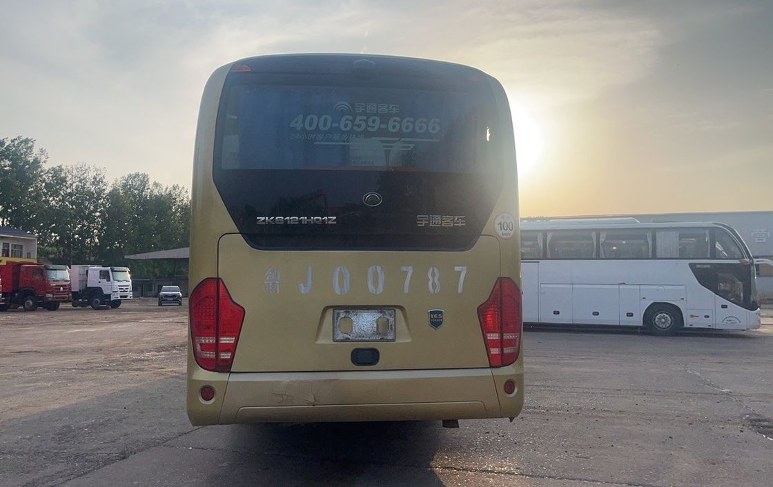 Perfectamente reformado 65 pasajeros 65 asientos autobús con motor y base de ruedas largas