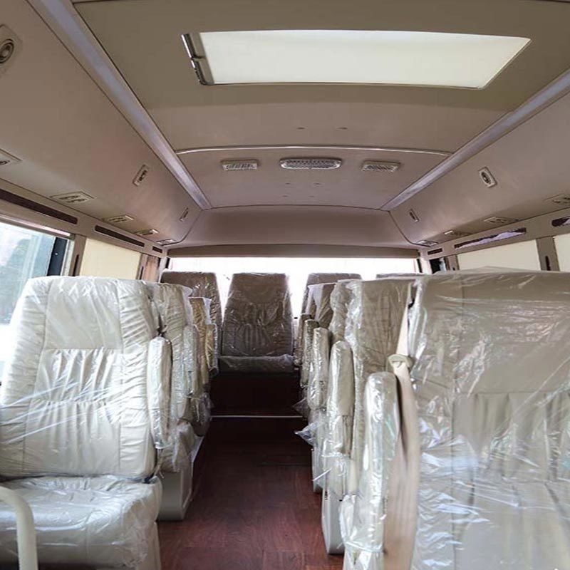 Euro 2 22 asientos con transmisión manual 30 asientos Deisel Fuel Toyota Coaster Bus en Dubai