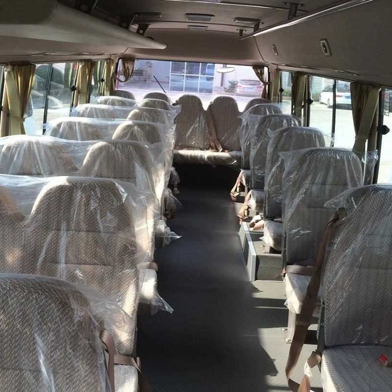 Euro 2 22 asientos con transmisión manual 30 asientos Deisel Fuel Toyota Coaster Bus en Dubai