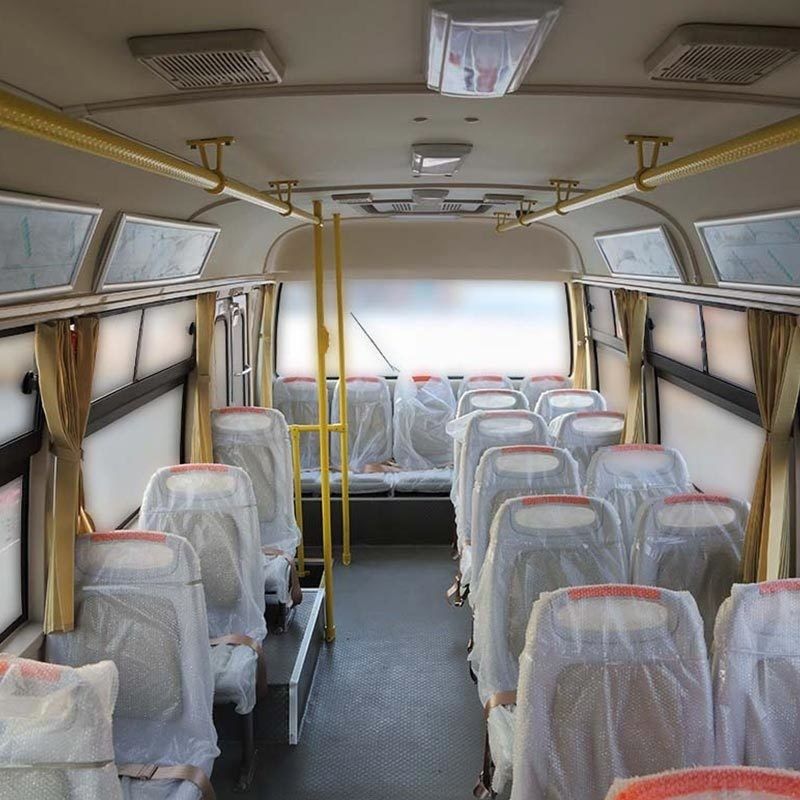 Euro 2 22 asientos con transmisión manual 30 asientos Deisel Fuel Toyota Coaster Bus en Dubai