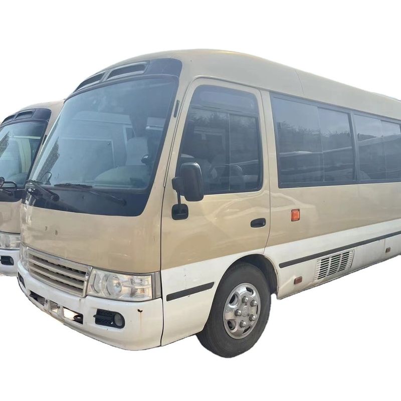 Autobús Toyota Coaster de 29 plazas renovado más popular de África con motor modelo 15B-FT