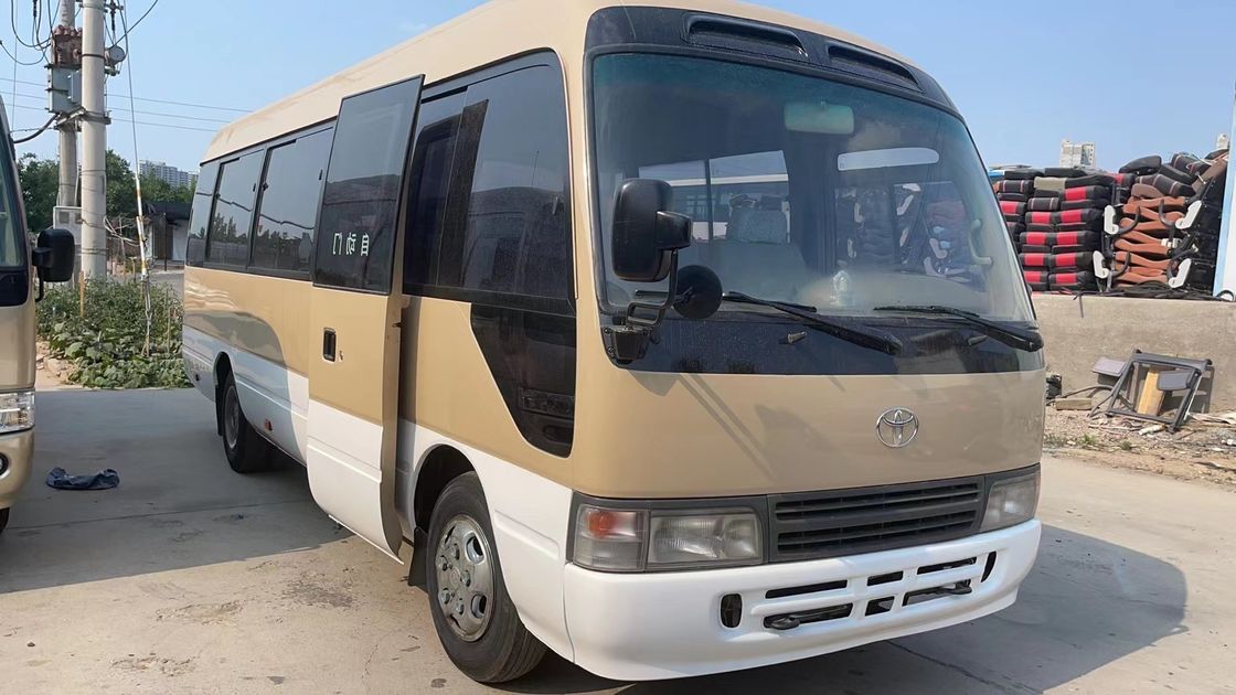 Autobús Toyota Coaster de 29 plazas renovado más popular de África con motor modelo 15B-FT