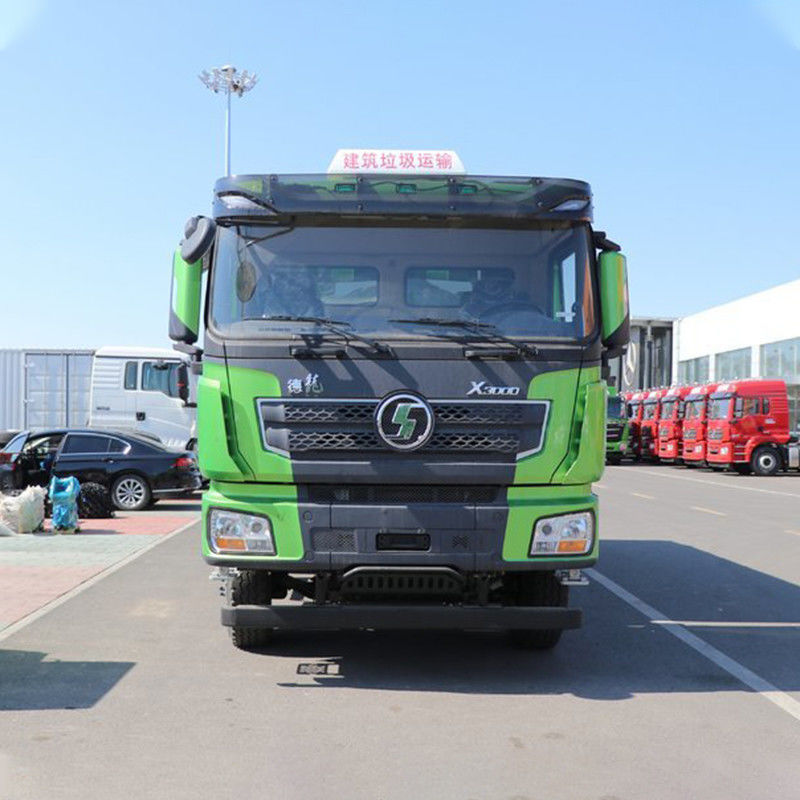 Aire acondicionado manual Shacman x3000 6x4 de trabajo pesado de 25 toneladas Euro 3 400hp camión de descarga con tirador
