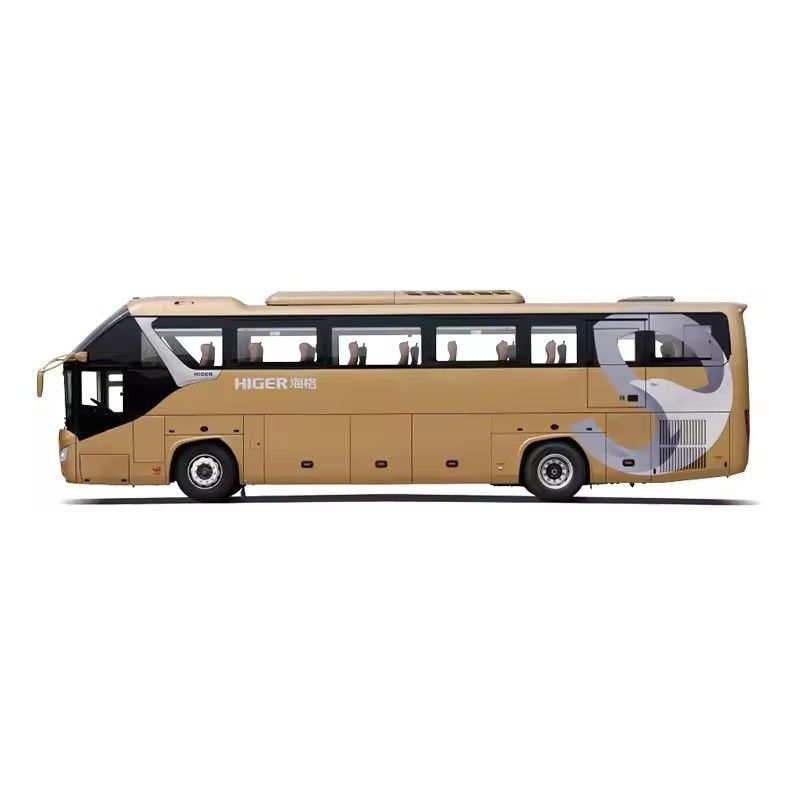 Autobús de segunda mano 55 asientos Autobús de doble piso con transmisión manual 295/80R22.5 neumático