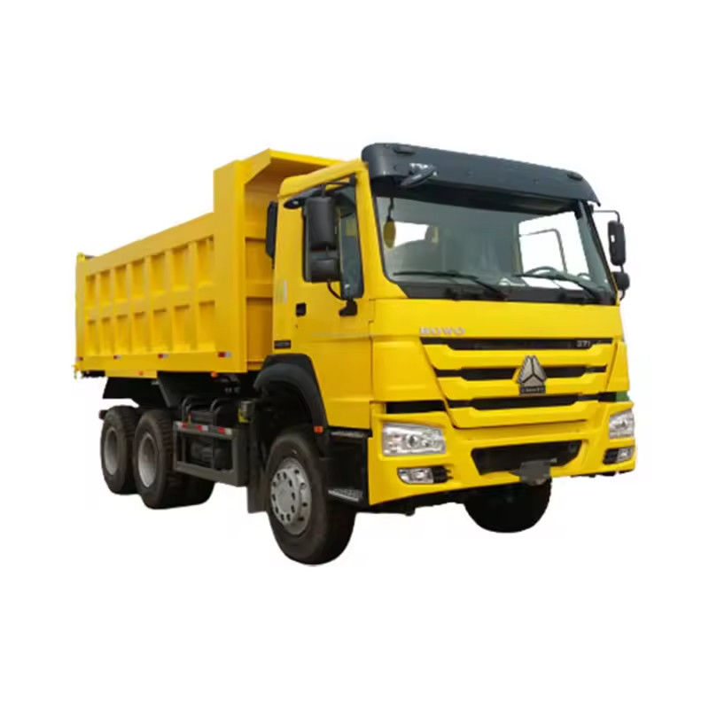 Howo 6x4 40tons 45 toneladas camión de vertederos amarillo para proyectos de construcción pesados