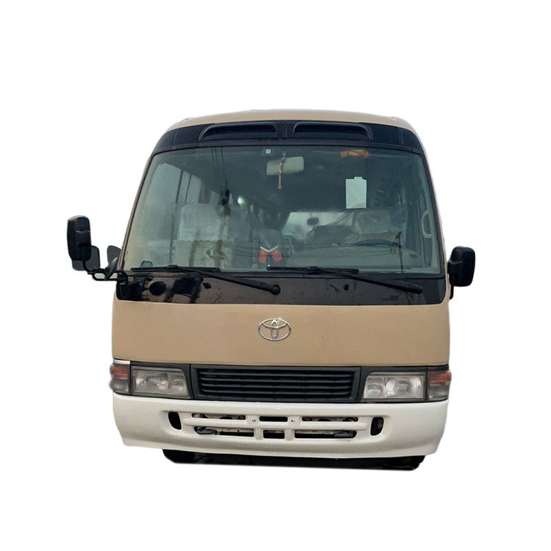 Autobús de montaña rusa usado de 30 asientos con motor diesel Toyota original y potencia máxima de 113/5200kw