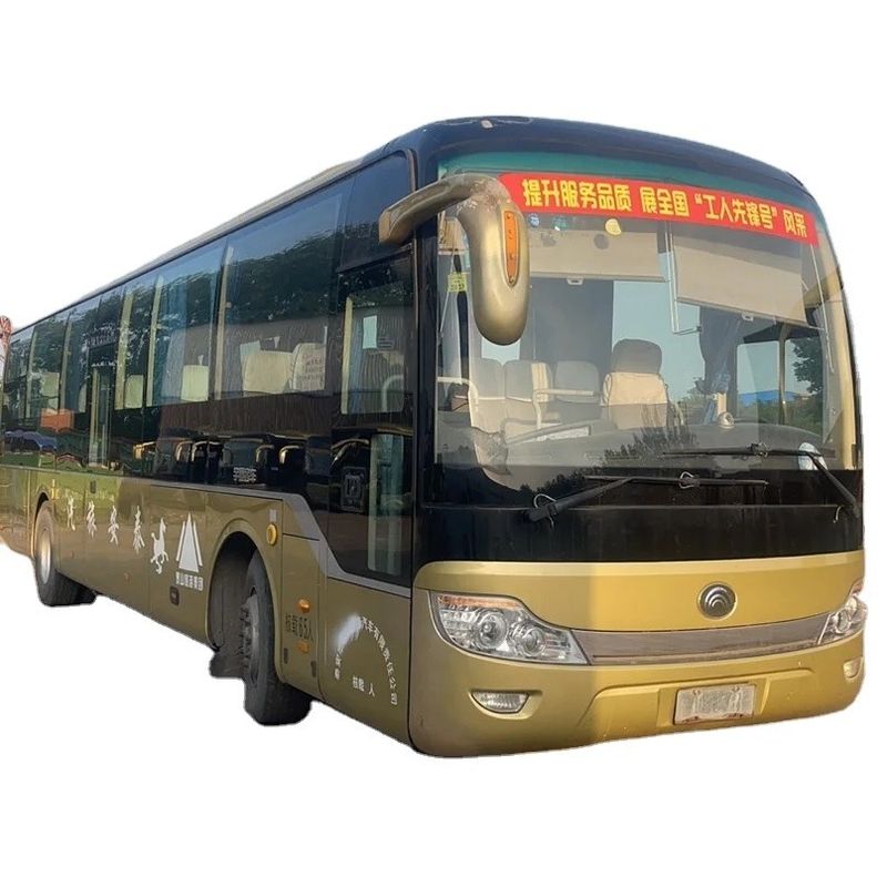Autobús de lujo de 12M 65 asientos con motor Yuchai diseñado para su satisfacción