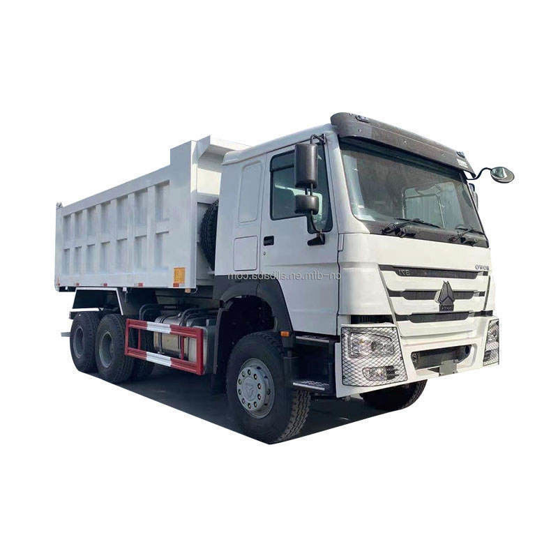 Sinotruck usado Howo 10 ruedas 25 toneladas 20 metros cúbicos camión de descarga Euro 3 manual AC