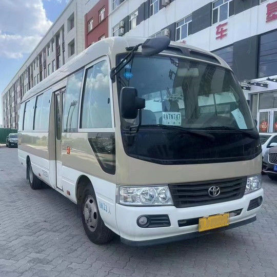 7005*2040*2785mm Toyota Coaster 30 asientos Minibus con capacidad de asientos de 17-30