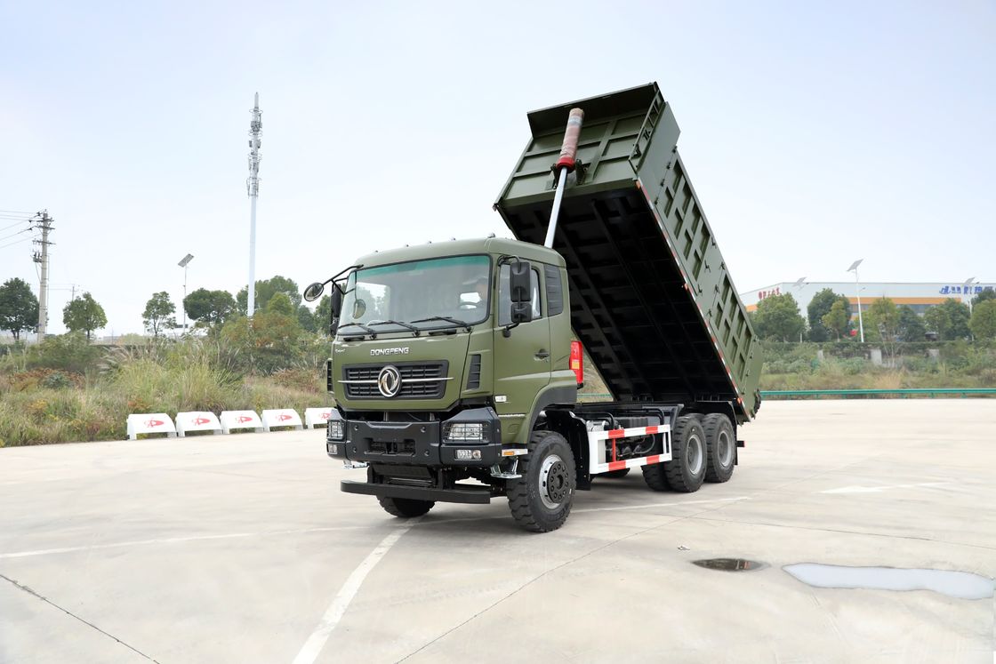 Pantalla táctil Sí Y usado Dongfeng 24 toneladas 6x4 10 ruedas 430hp camión de basura en Kenia
