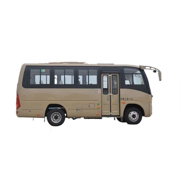 Tipo de transmisión manual Dongfeng 19 asientos LHD Autobuses de montaña usados 2360ml Capacidad