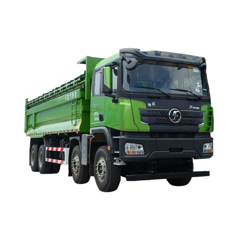 Capacidad del tanque de combustible de 500-600L Shacman X3000 8x4 camión de descarga pesada 25 M3 30-50 toneladas