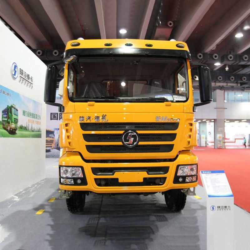 Shacman 6x4 380hp Euro2 Euro3 10 camión de descarga de ruedas usadas para 2 pasajeros