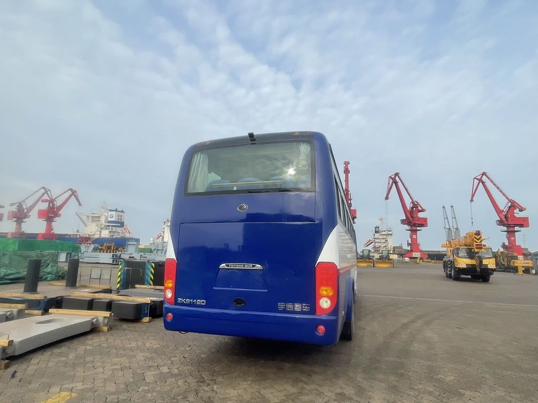 Autobús de autobús ZK6102D de 10 metros 45 asientos con desplazamiento de 8.4L y posición de dirección LHD