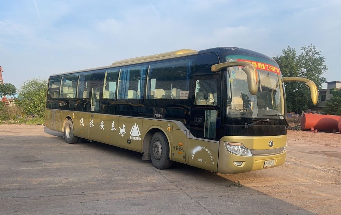 LED ZK 6121 Autobús de 65 asientos Autobuses de dos puertas bien reformados para el transporte