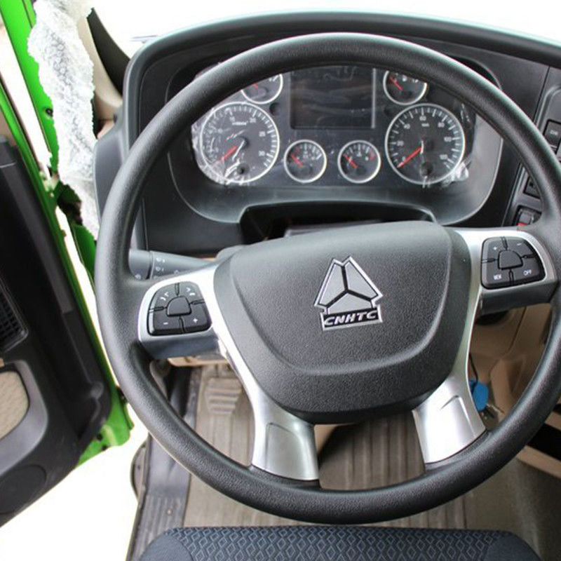 Potente HOWO 6x4 430hp camión de remate con 19 CBM BOX y tanque de combustible de capacidad 300-400L