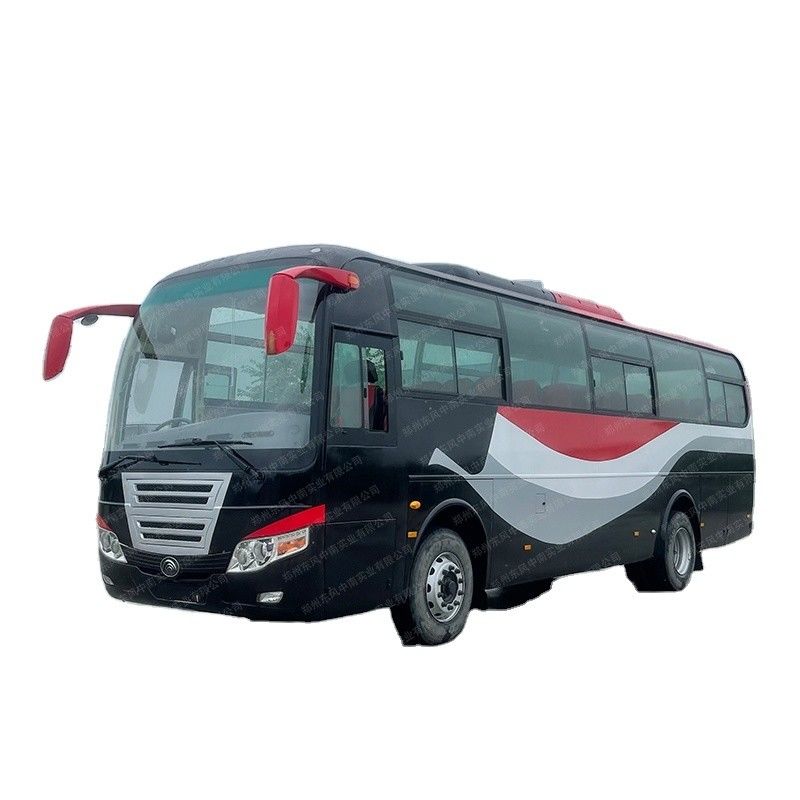 Volante de lado izquierdo 57 asientos Autobús de motor delantero con interior bien reformado