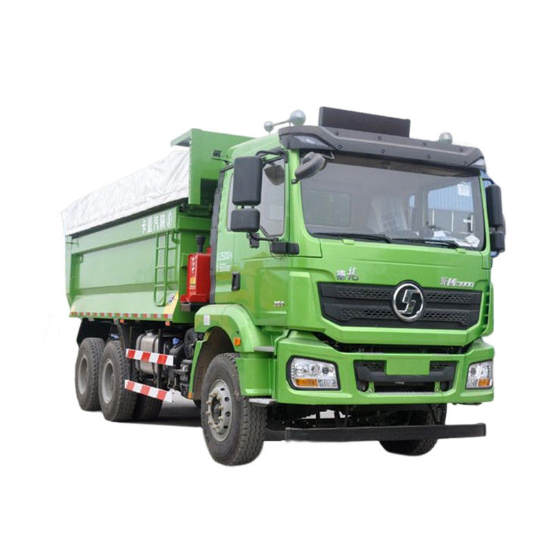 EURO 5 Shacman 6*4 Camión de descarga usado de 350 CV para el transporte de suelo en el sitio de construcción