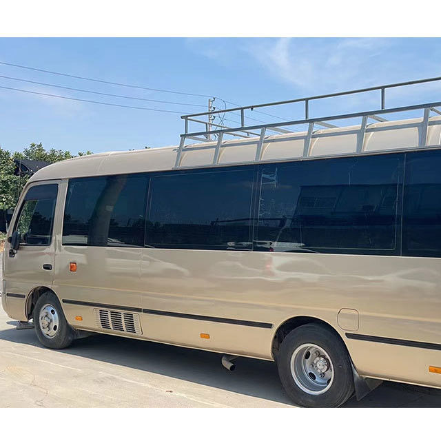 Autobús de montaña usada de 25 asientos con 3300 mm de base de ruedas y estándar de emisiones Euro 2