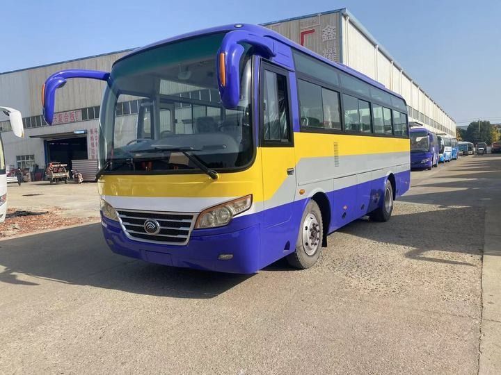 7m 35 asientos Motor delantero Autobús usado LHD Posición de dirección y velocidad máxima 71-90 km/h