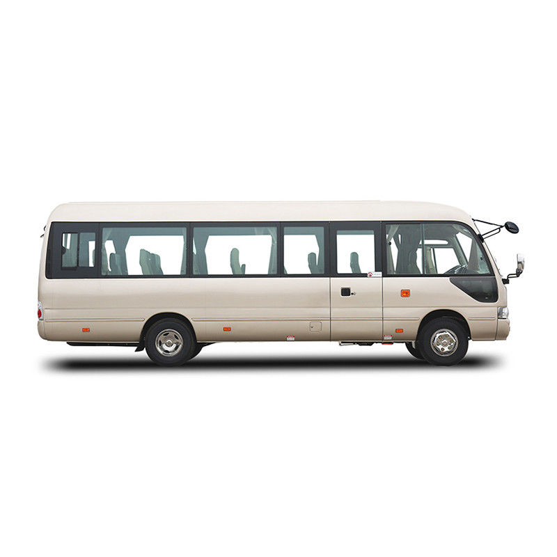 Pasajero pequeño 24-31 asientos Toyo Ta Coaster 30 asientos Bus diesel Transmisión manual