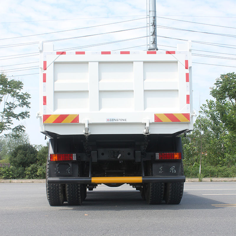 375 385 420HP Euro 2 5 camión de basura Solución duradera de DongFeng para el segmento de camiones pesados