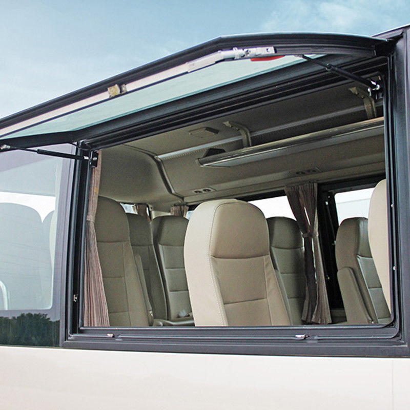 Minivan de autobús pequeño compacto y duradero con dimensiones L x W x H mm 8040 x 2480 x 3160