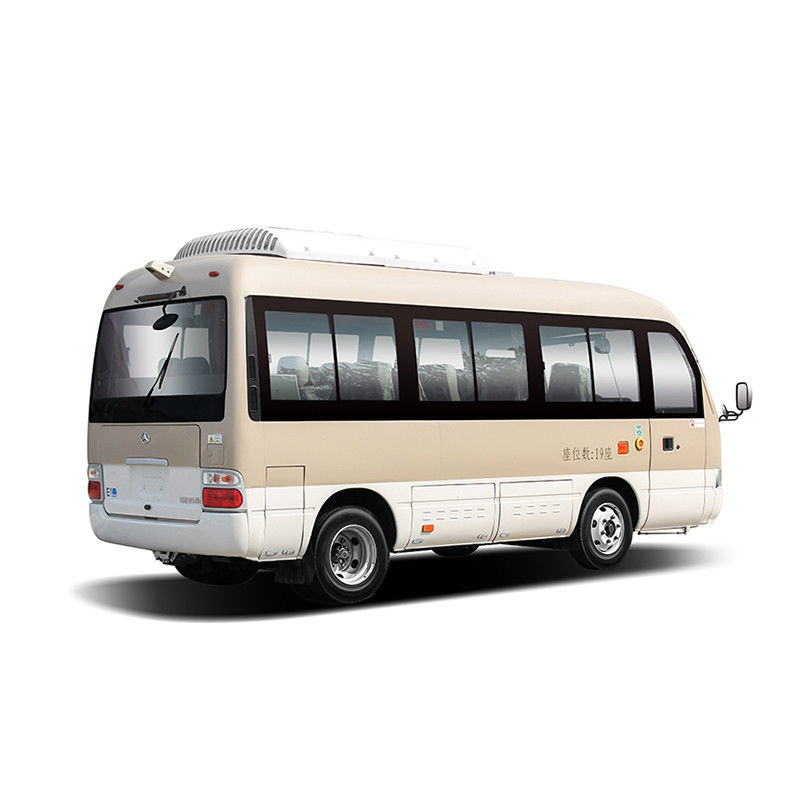 Autobús de montaje delantero de 10 a 19 asientos Toyo Ta Coaster para una mejor experiencia de viaje
