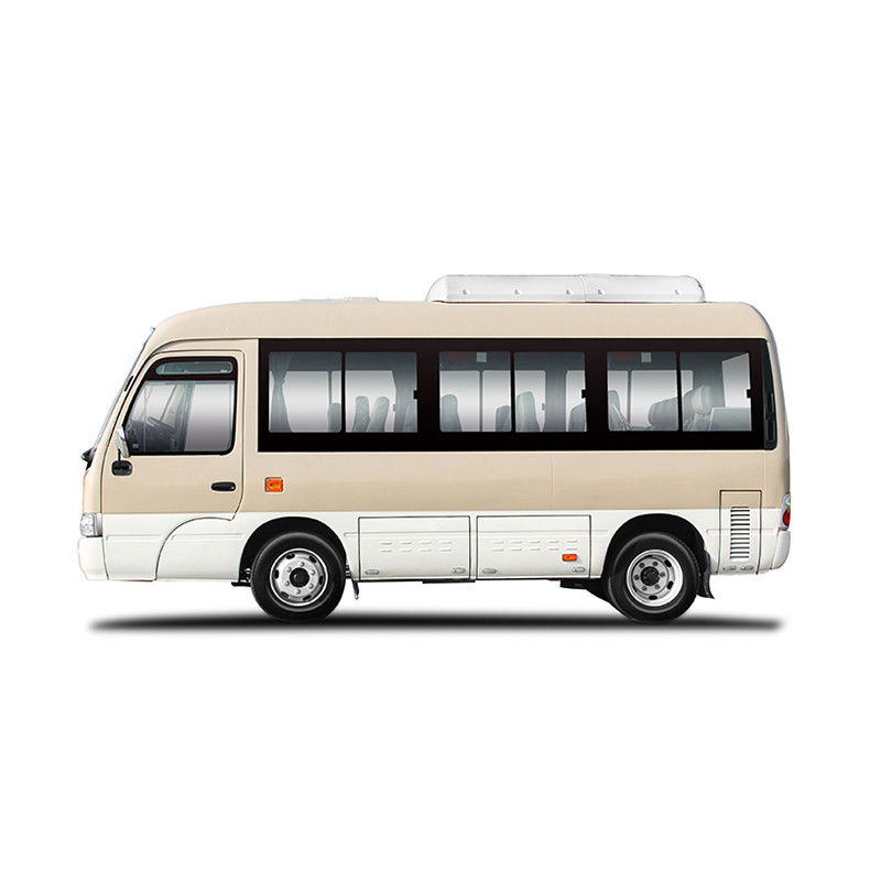 Autobús de montaje delantero de 10 a 19 asientos Toyo Ta Coaster para una mejor experiencia de viaje